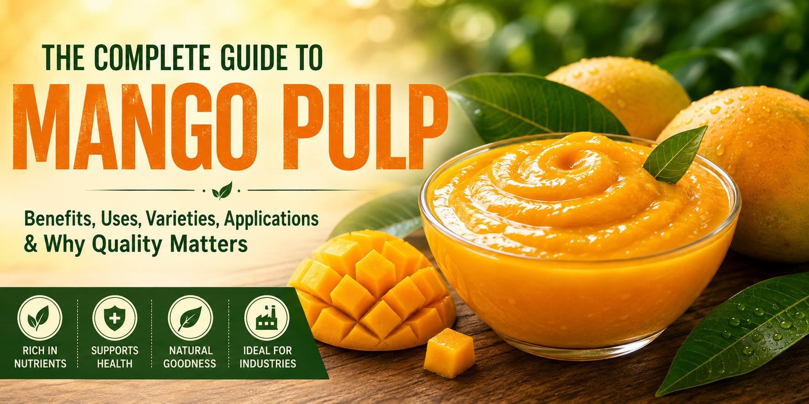 Complete guide Mango pulp